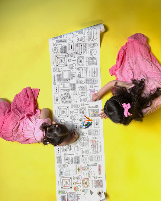 Traditional Coloring Roll