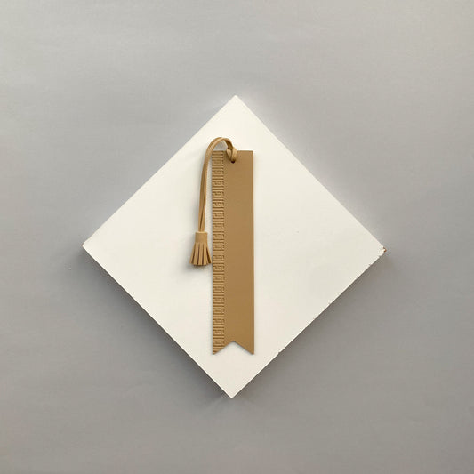 Leather book mark